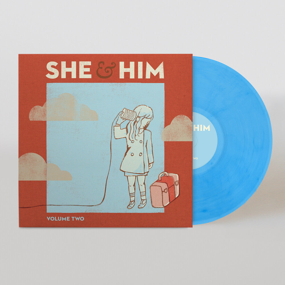 She & Him- Volume Two - Sky Blue (Blue) [Colored Vinyl] ( LP )