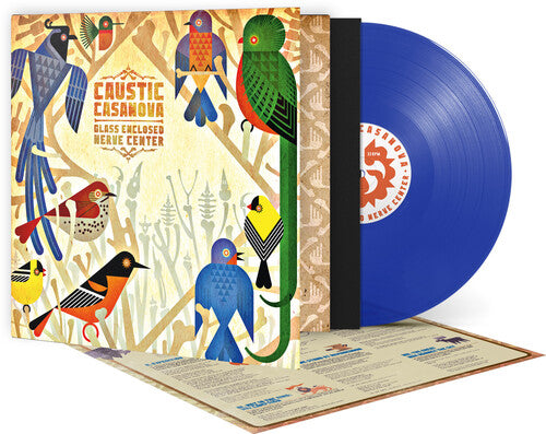 Caustic Casanova: Glass Enclosed Nerve Center - Transparent Blue - VINYL