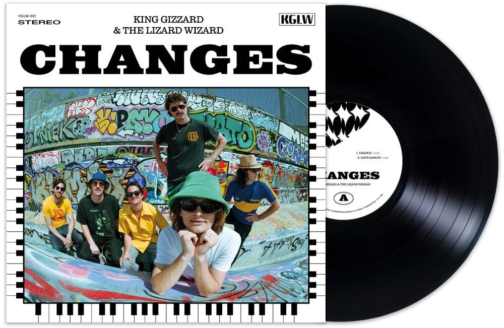 King Gizzard & The Lizard Wizard- Changes [Limited Edition Recycled Black Wax LP] ( LP )
