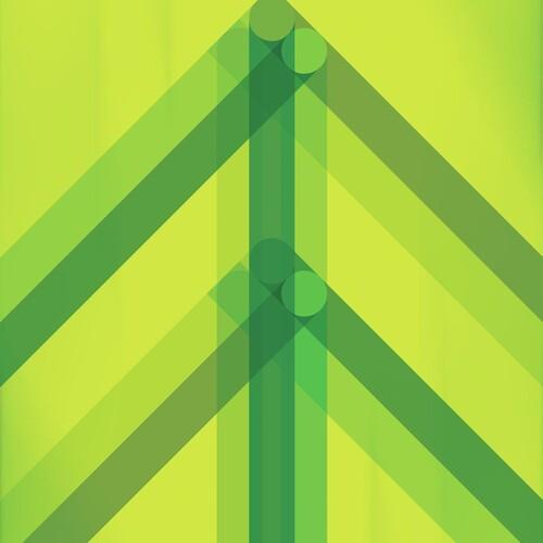 El Ten Eleven- Every Direction Is North - Green Glass ( LP )