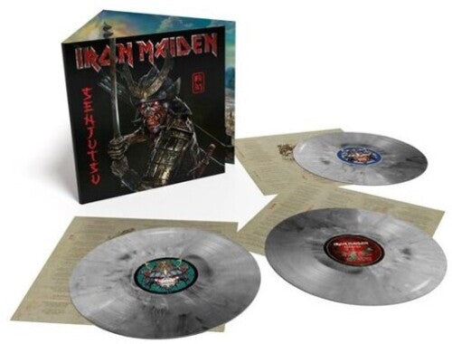 Iron Maiden: Senjutsu - Silver & Black Marble Colored Vinyl - VINYL