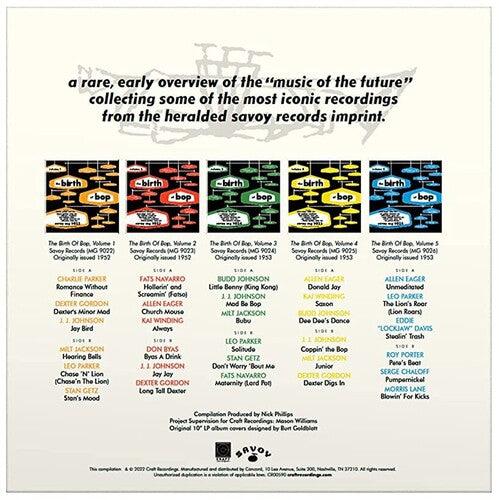 Various Artists- The Birth Of Bop: The Savoy 10-Inch LP Collection (Various Artists) ( LP )