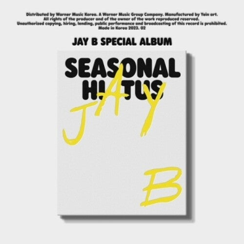 Jay B: Seasonal Hiatus - incl. Photobook, Diary, Note, Desk Calendar, Sticker, Mini-Calendar + Poster - CD