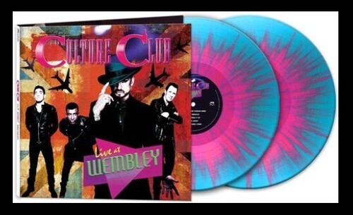 Culture Club: LIVE AT WEMBLEY - WORLD TOUR 2016 - PINK/BLUE SPLATTER - VINYL