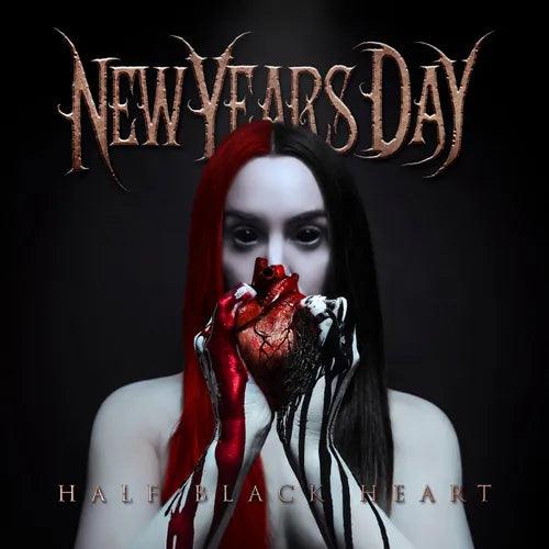 New Years Day- Half Black Heart - Ltd. Deep Blood Red LP ( LP )