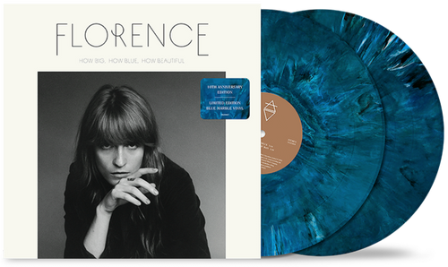 Florence + The Machine- How Big, How Blue, How Beautiful (10th Anniversary Edition) [Blue Marble 2 LP] ( LP )