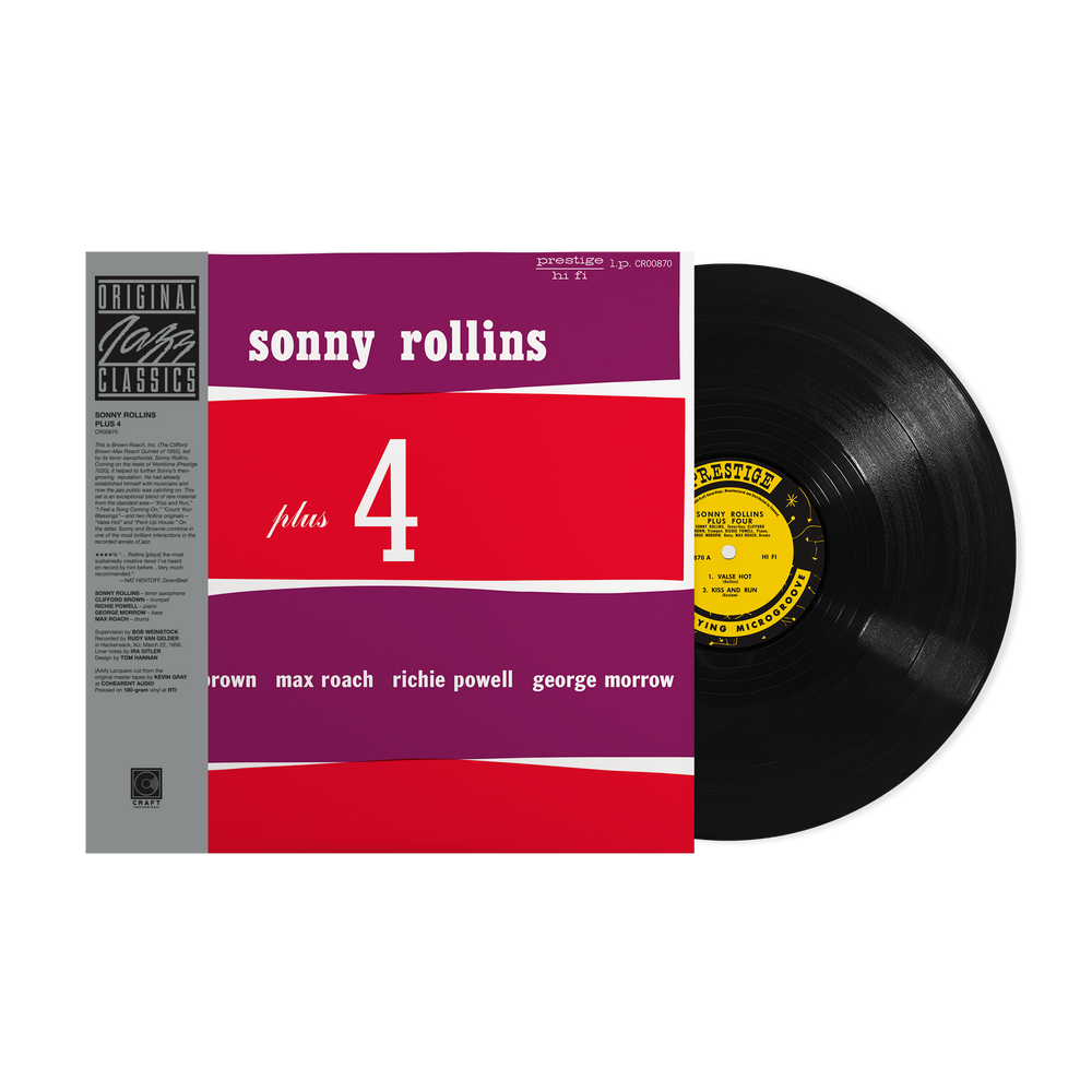 Sonny Rollins- Plus 4 (Original Jazz Classics Series) - [180g LP] ( LP )
