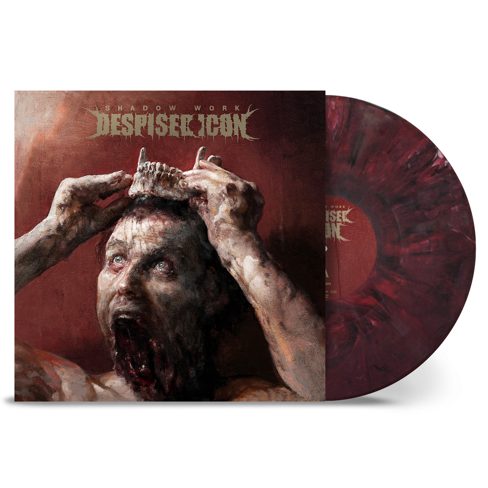 Despised Icon- Shadow Work [Red Black White Marbled Vinyl] ( LP )
