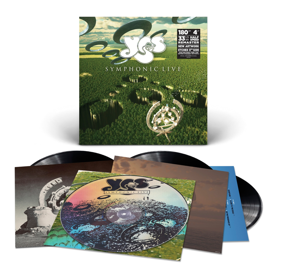 Yes- Symphonic Live [Limited Edition 180g Half-speed 4 LP] ( LP )