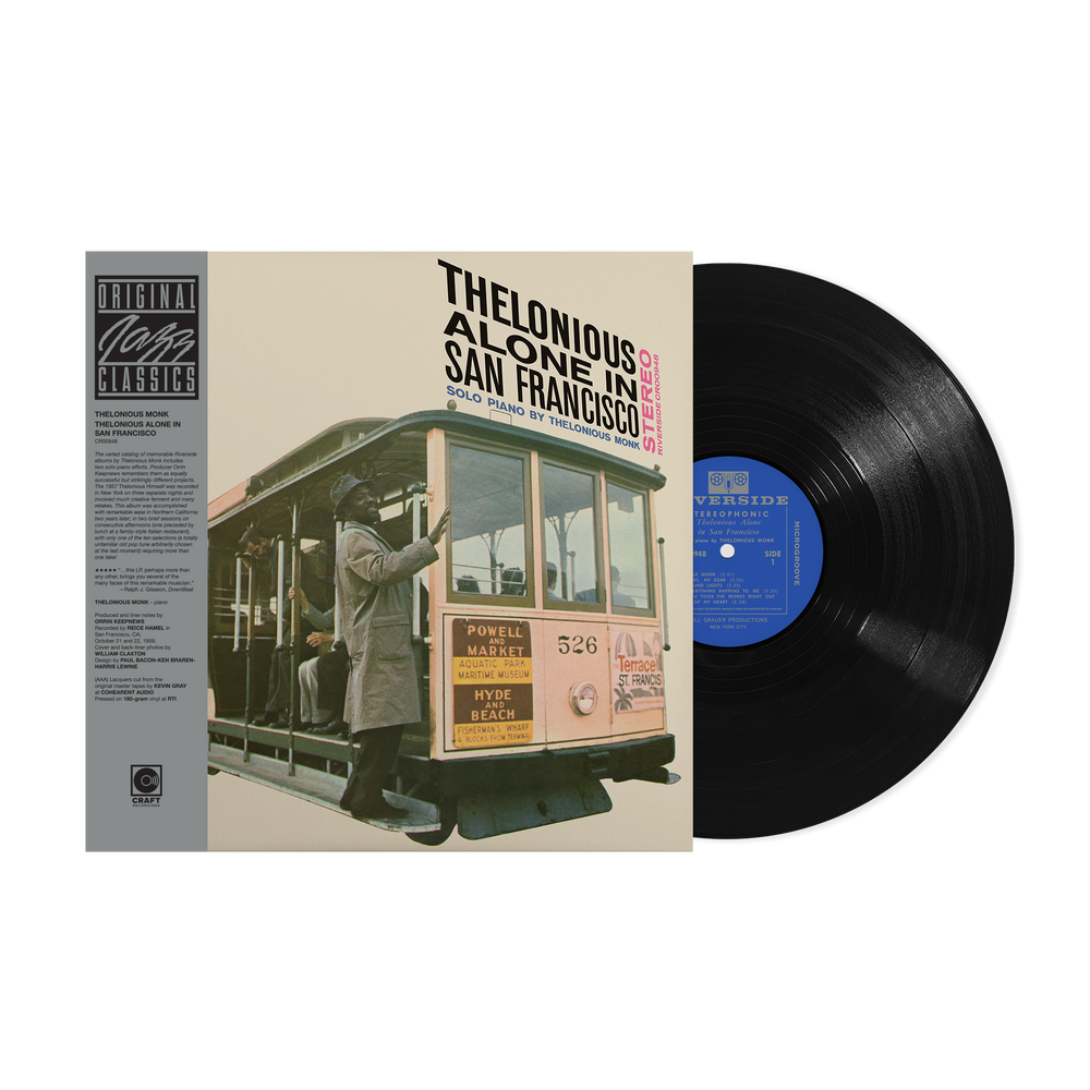 Thelonious Monk- Thelonious Alone in San Francisco (Original Jazz Classics Series) [180 Gram] ( LP )