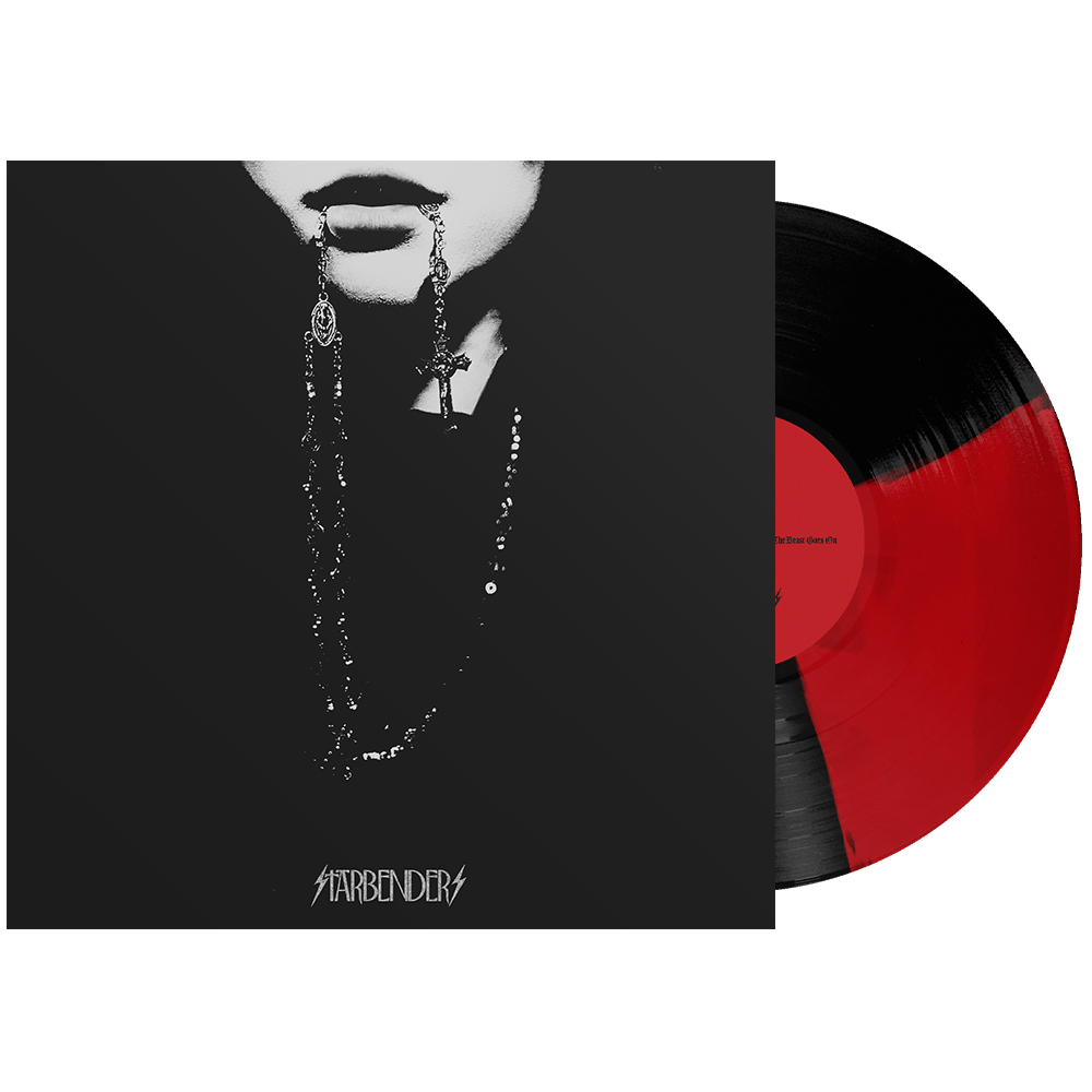 Starbenders- The Beast Goes On [Red + Black Quad] ( LP )