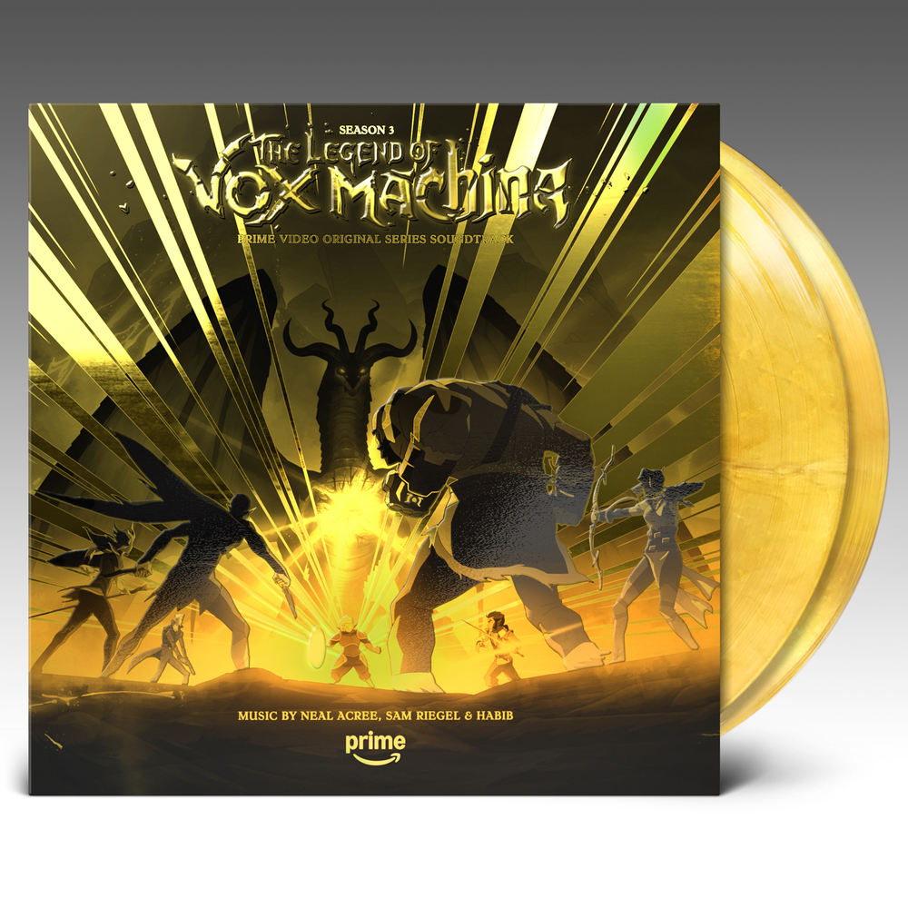 Neal Acree, Sam Riegel and Mr. Fantastic- The Legend of Vox Machina - Season 3 (Prime Video Original Series Soundtrack) [Metallic Gold Vinyl] ( LP )