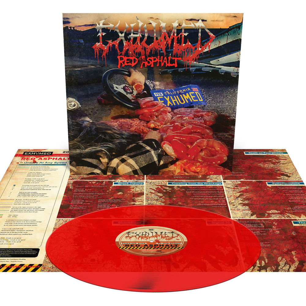 Exhumed- Red Asphalt Mocks [Blood Red] ( LP )