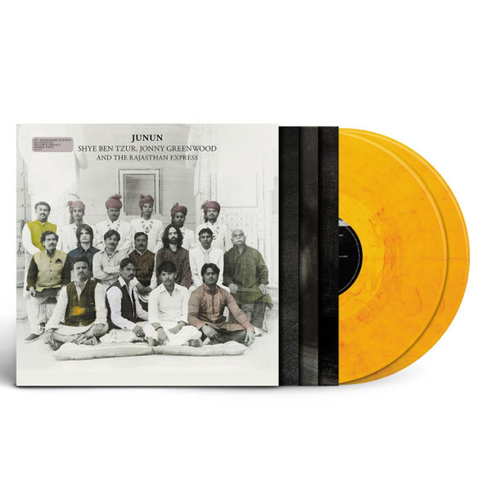 Ben-Shye Tzur / Greenwood,Jonny / Rajasthan Expres- Junjun [Colored Vinyl] (Red) (Ylw) (Mrb) ( LP )