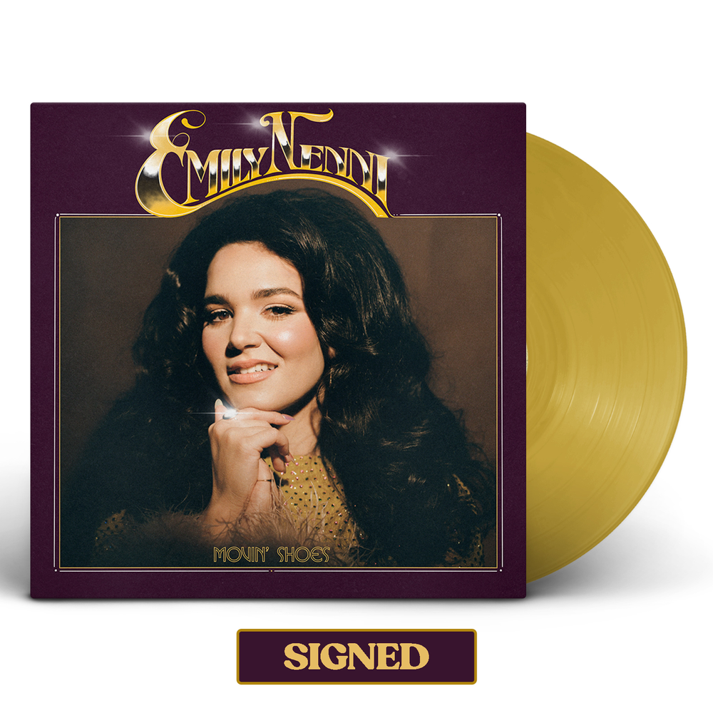 Emily Nenni- Movin' Shoes [Gold Indie Exclusive - Autographed] ( LP )