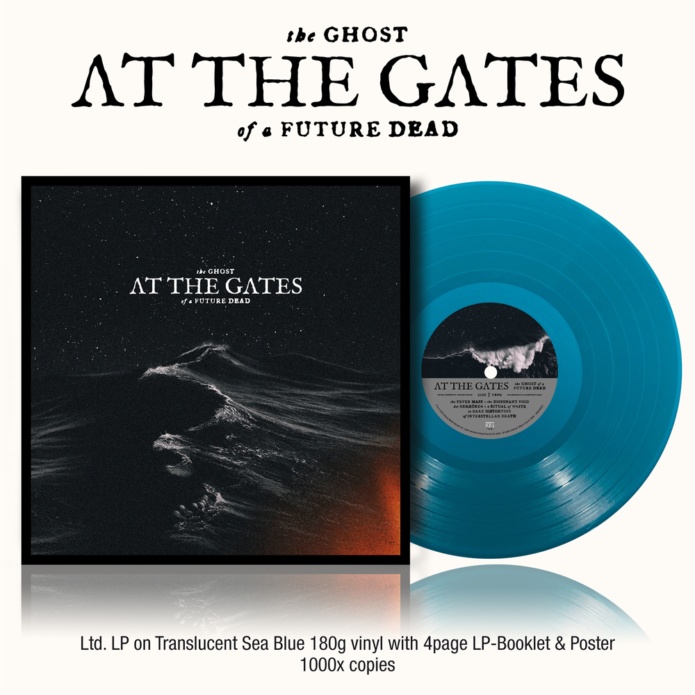 At The Gates- The Ghost of a Future Dead [Transparent Sea Blue] ( LP )