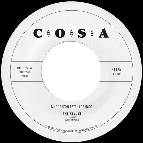 Revues: Mi Corazon Esta Llorando - Opaque Natural - 7-INCH SINGLE