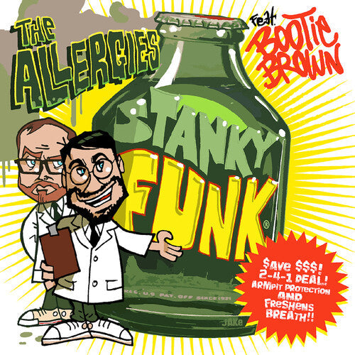 The Allergies- Stanky Funk (feat. Bootie Brown) ( LP )