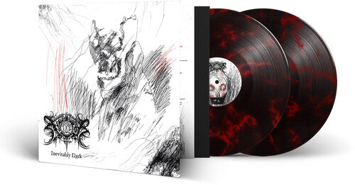 Xasthur: Inevitably Dark - Red/Black Marble - VINYL