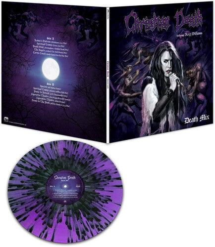 Christian Death- Death Mix - Purple/black Splatter ( LP )