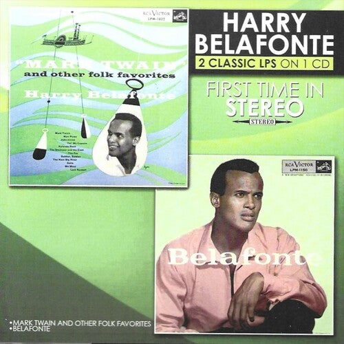 Harry Belafonte: Mark Twain And Other Folk Favorites And Belafonte (2 Classic LPs on 1 CD - COMPACT DISCS