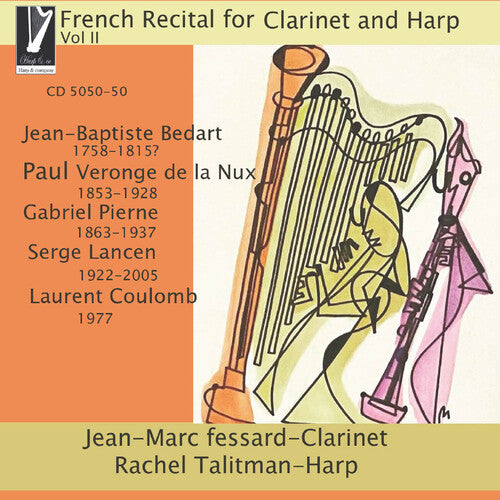 Fessard, Jean-Marc / Talitman, Rachel: French Recital For Clarinet & Harp Vol II - COMPACT DISCS