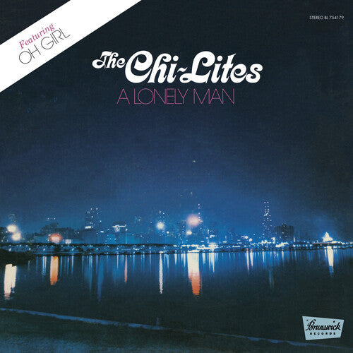 The Chi-Lites: A Lonely Man (Transparent Blue) - VINYL