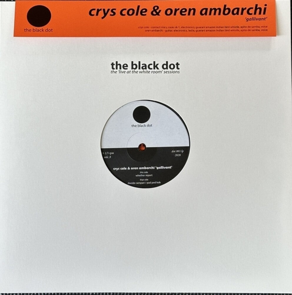 Oren Ambarchi / Cole,Crys- Gallivant (Can) ( LP )