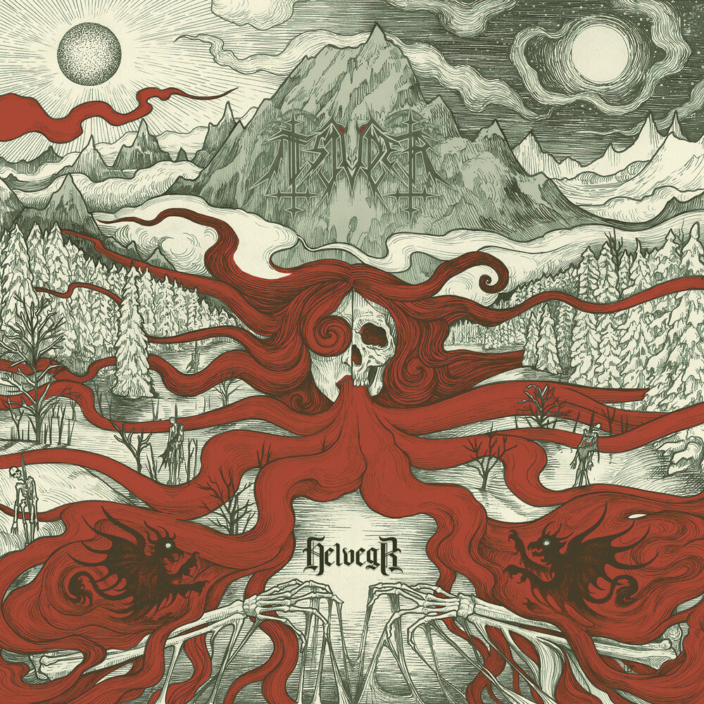 Tsjuder- Helvegr [Clear Vinyl] (Gate) (Uk) ( LP )