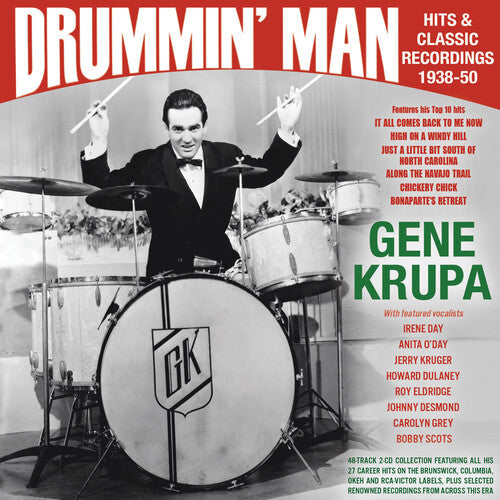 Gene Krupa: Gene Krupa - Drummin' Man: Hits & Classic Recordings 1938-50 - CD