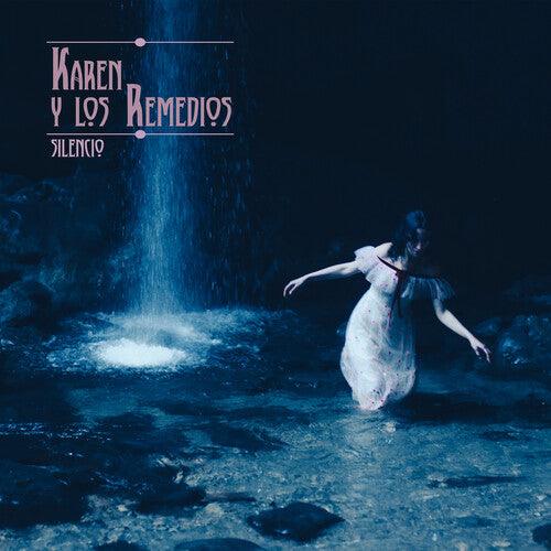 Karen Y Los Remedios- Silencio - Black & Blue Galaxy Effect ( LP )