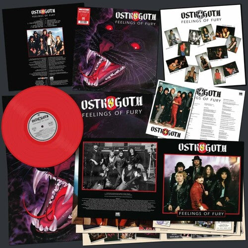 Ostrogoth: Feelings Of Fury - Red - VINYL