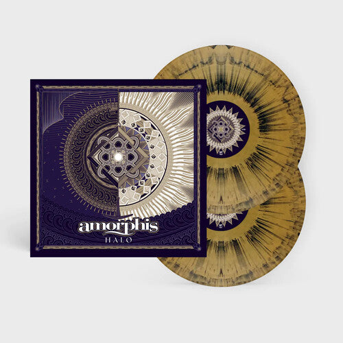 Amorphis: Halo - Gold & Black Dust Splatter Colored Vinyl - VINYL