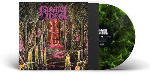 Carnal Tomb: Embalmed In Decay - Lime/Black Marbled - VINYL