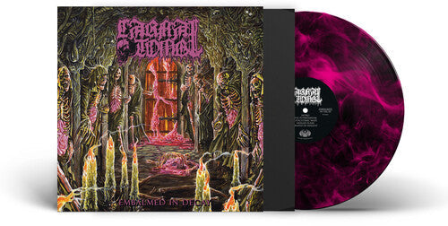 Carnal Tomb: Embalmed In Decay - Magenta/Black Marble - VINYL