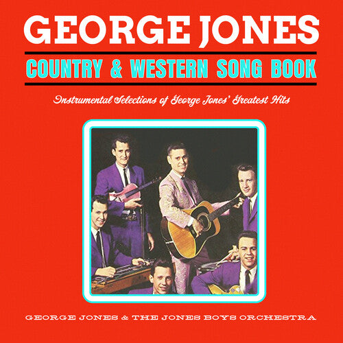 Jones, George / Jones Boys Orchestra: Country and Western Song Book: Instrumental Selections of George Jones' Greatest Hits - COMPACT DISCS