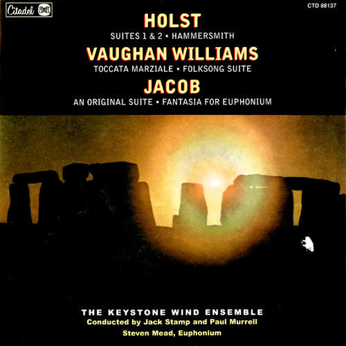 Holst/ Williams / Jacob: Suites 1 & 2 / Hammersmith / Toccata Marziale / Folksong Suite / An    Original Suite / Fastasia For Euphonium - COMPACT DISCS
