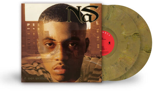 Nas & Damian Marley: It Was Written - Gold & Black Marble Colored Vinyl { Record }