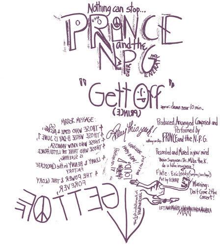 Prince & New Power Generation- Gett Off (One-Sided) -BF23 ( LP )
