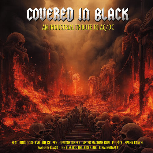 Various Artists: Covered In Black: An Industrial Tribute To AC/DC (Various Artists) { Record }