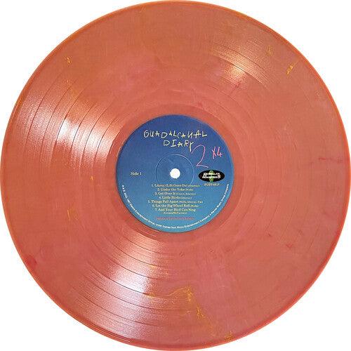Guadalcanal Diary- 2 X 4 - Pink/yellow Swirl ( LP )
