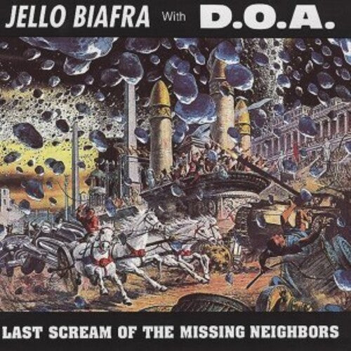 Jello Biafra w/ D.O.A.- Last Scream Of The Missing Neighbors - Yellow Vinyl ( LP )