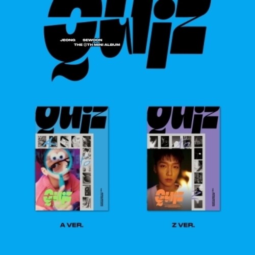 Jeong SE Woon: Quiz - Random Cover - incl. 84pg Photobook, Photocard + Lyrics Postcard - CD