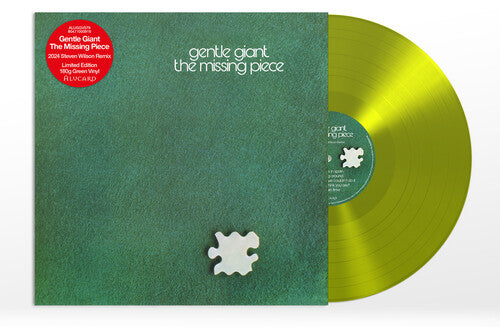 Gentle Giant: The Missing Piece - Steven Wilson Remix Limited Edition Transparent Green 180g Vinyl LP - VINYL