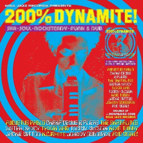 Soul Jazz Records Presents: 200% Dynamite Ska Soul Rocksteady Funk & Dub in Jamaica - VINYL