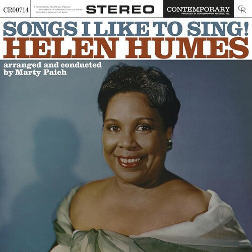 Helen Humes: Songs I Like To Sing! (Contemporary Records Acoustic Sounds Series) - VINYL