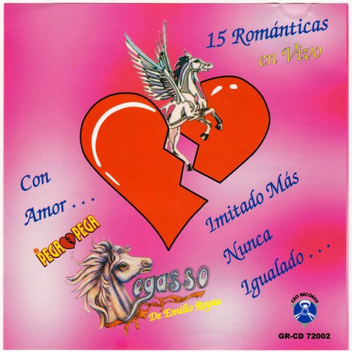 Pegasso De Emilio Reyna: 15 Romanticas En Vivo - CD