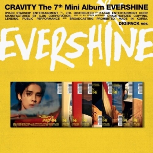 Cravity: Evershine - Random Cover - Digipack Version - incl. 16pg Photobook, Photocard + Mini-Folded Poster - CD