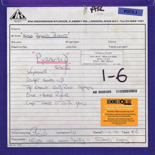 Alan Parsons Project- Pyramid 'work In Progress' -RSD24 ( LP )