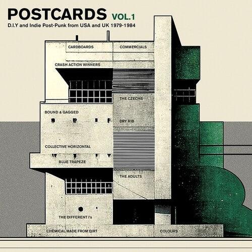 Various Artists- Postcards, Vol. 1: D.I.Y And Indie Post-Punk From USA And UK 1979-1984 ( LP )